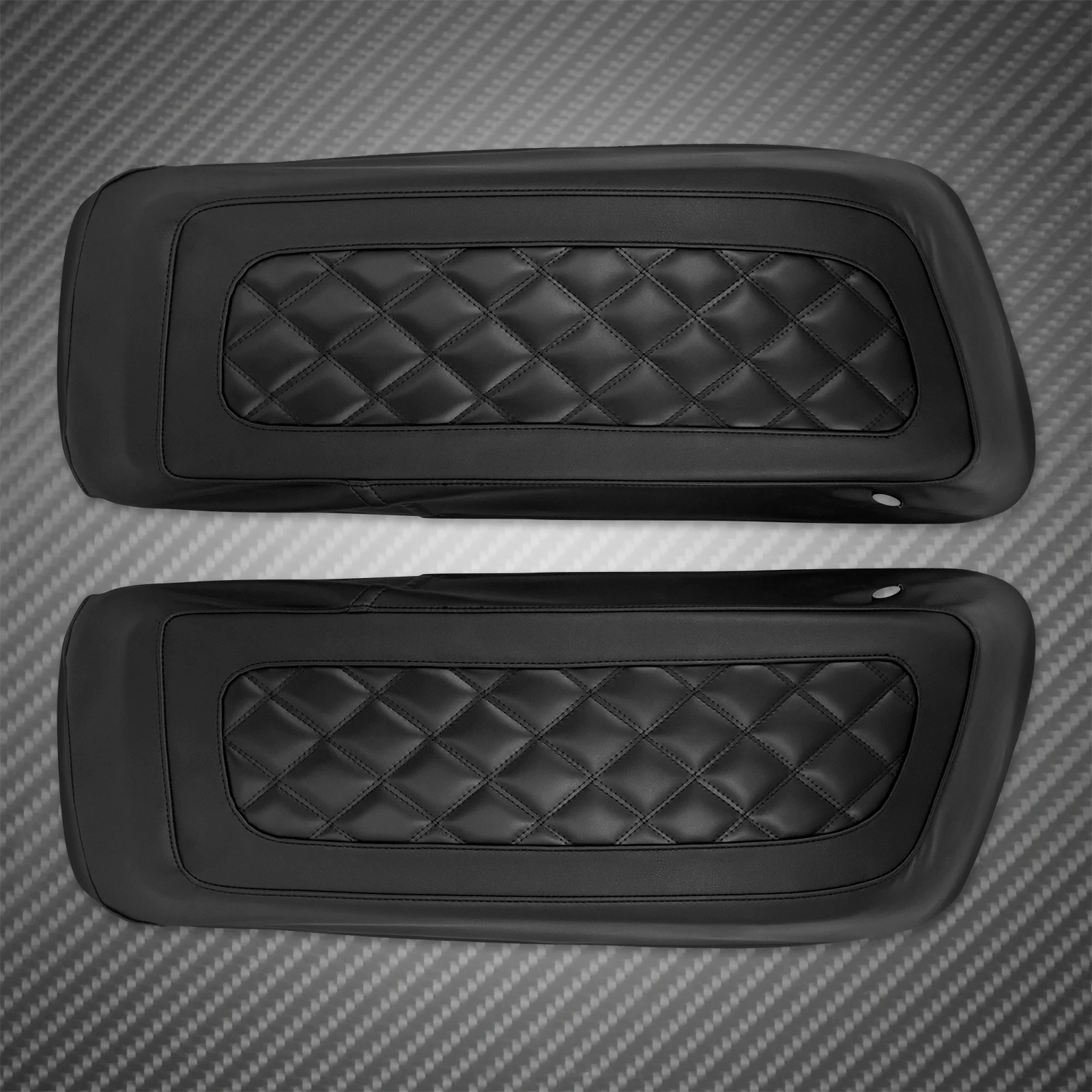 Motorcycle Hard Saddlebag Lid Cover Hard Side Bag Waterproof for Harley Road King Street Glide CVO Electra Glide FLHR 14-2024