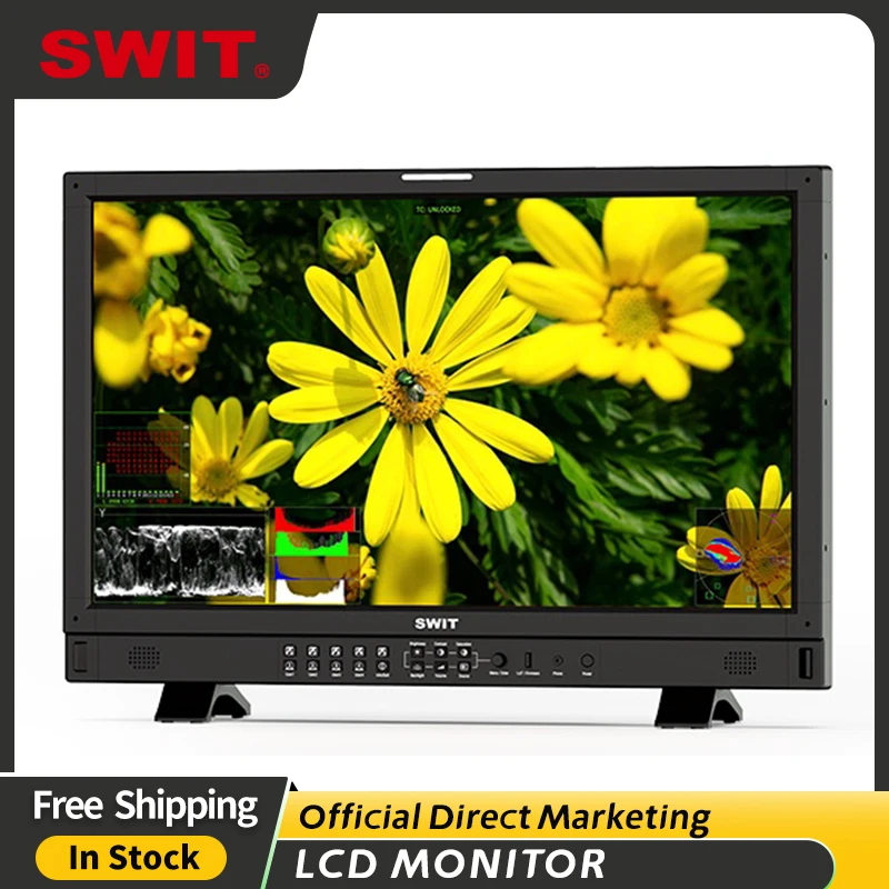 SWIT BM-U275HDR Monitor da studio HDR da 27 pollici 4K/8K 12GSDI