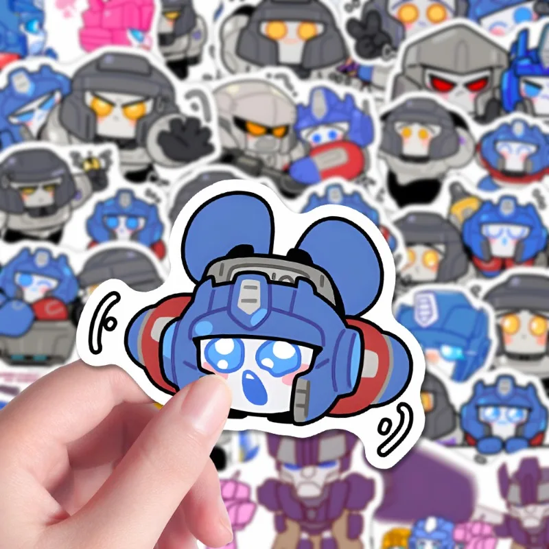 53pcs Hasbro Transformers Stickers Cartoon Leuke Decals Speelgoed Briefpapier Gitaar Telefoon Fiets Laptop Bagage Graffiti Kids Sticker