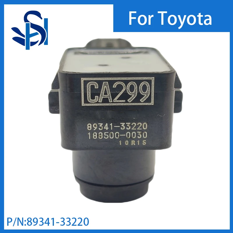 89341-33220 PDC Parking Sensor Radar Color Black For 18-21 Toyota Camry Lexus LS500 NX300