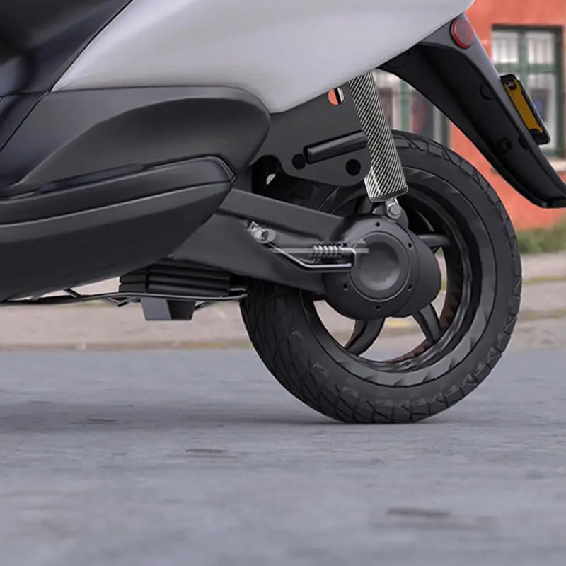 Motorcycle Fork Boots Waterproof Carbon Fiber Front Fork Cover Adjustable Motorcycle Guard Rod Guard Gaiters Protective Shock