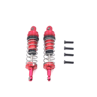 Metal Upgrade Retrofit 2PCS Hydraulic Shock Absorber For WLtoys 144001 144002 144010 124016 124017 124018 124019 RC Car Parts