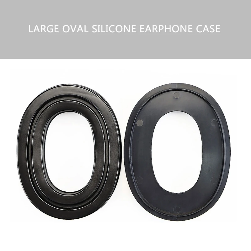 Comfort Gel Ear Pad for MSA Sordin Enhances Sound Headphones, Soft TPU Ear Cushions Replacements