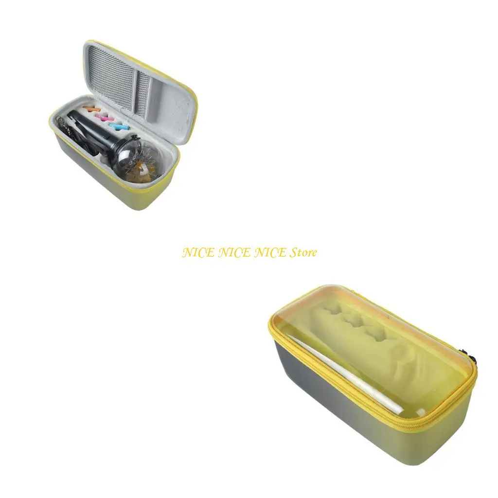Music Light Carrying Case Fan Support Glowlamp Bag para diecisiete