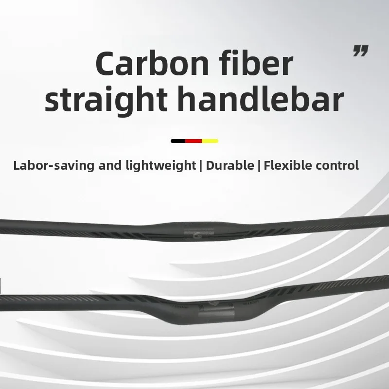 

ASIACOM gray silver Mountain Bike Matt UD full Carbon fibre bicycle handlebar carbon MTB handlebar light parts