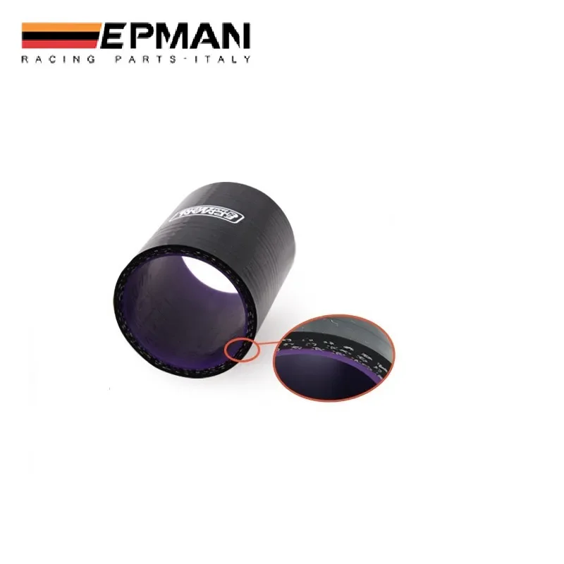 EPMAN 4-Ply Silicone Intercooler Turbo Intake Pipe Coupler Hose Black For BMW E39 5 Series 32mm 45mm 51mm 57mm 63mm  EP-ESS0R