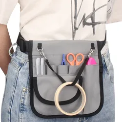 Nurse Fanny Pack Waist Bag Multi-functional Pet Beauty Tools Storage Bags Scissors Care Kit Nursing Belt Organizer Pouch