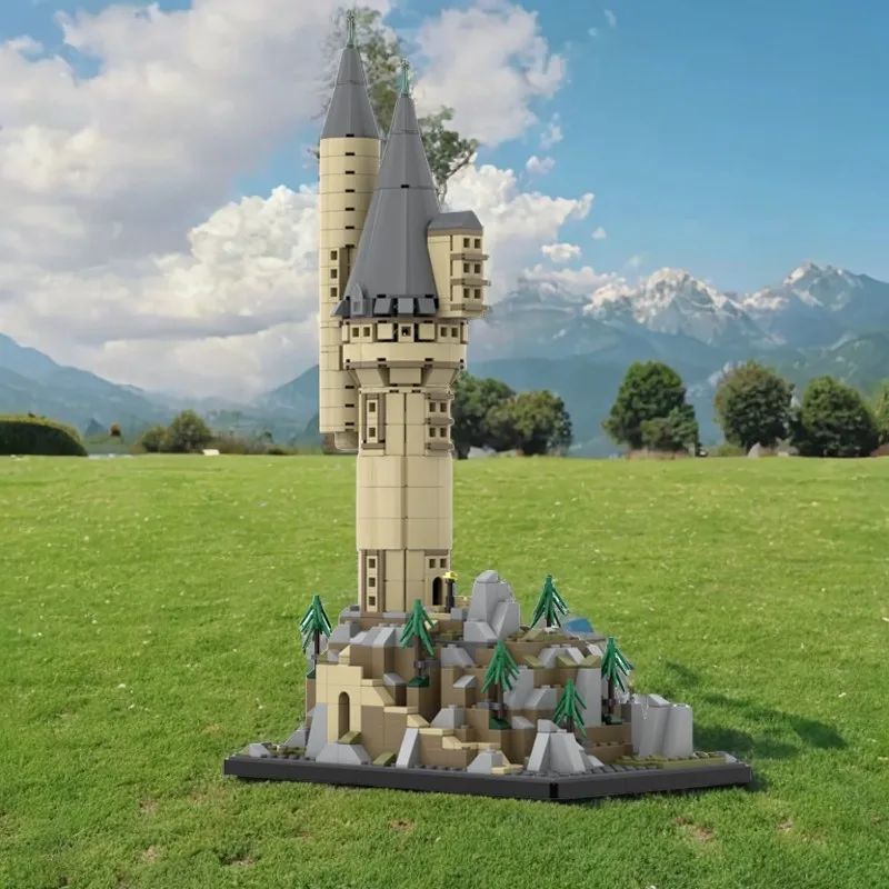 

855 шт. Moc Owlery Harrying Potterses, строительные блоки, развивающая строительная игрушка, креативный подарок для детей