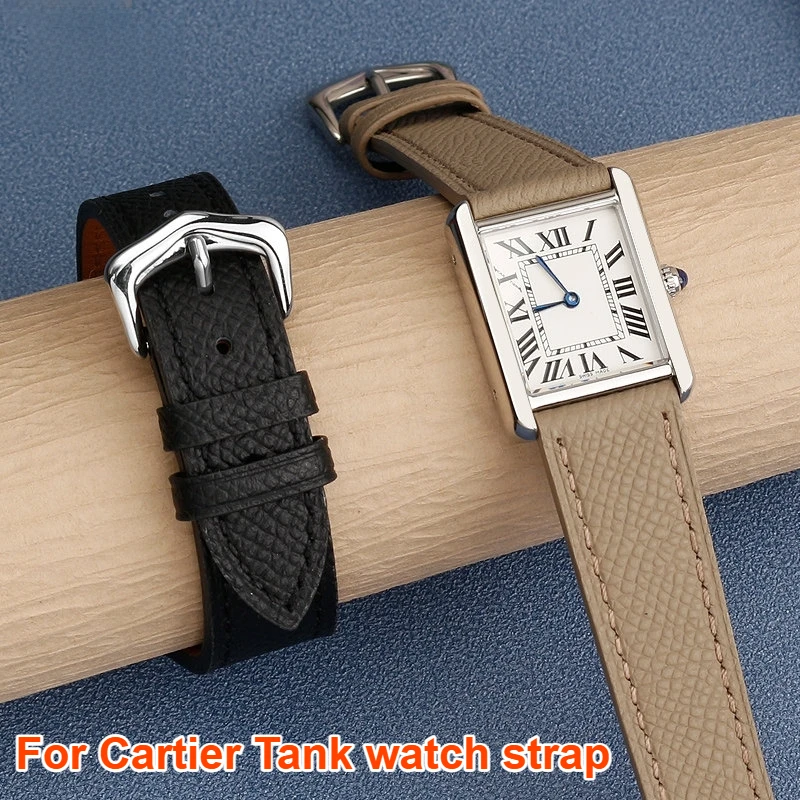 Men'S Accessories London - カルティエタンクソロロンドンシリーズ 14 16 18 20 ミリメートルクイックリリース牛革時計ストラップ男性女性時計バンド交換アクセサリー