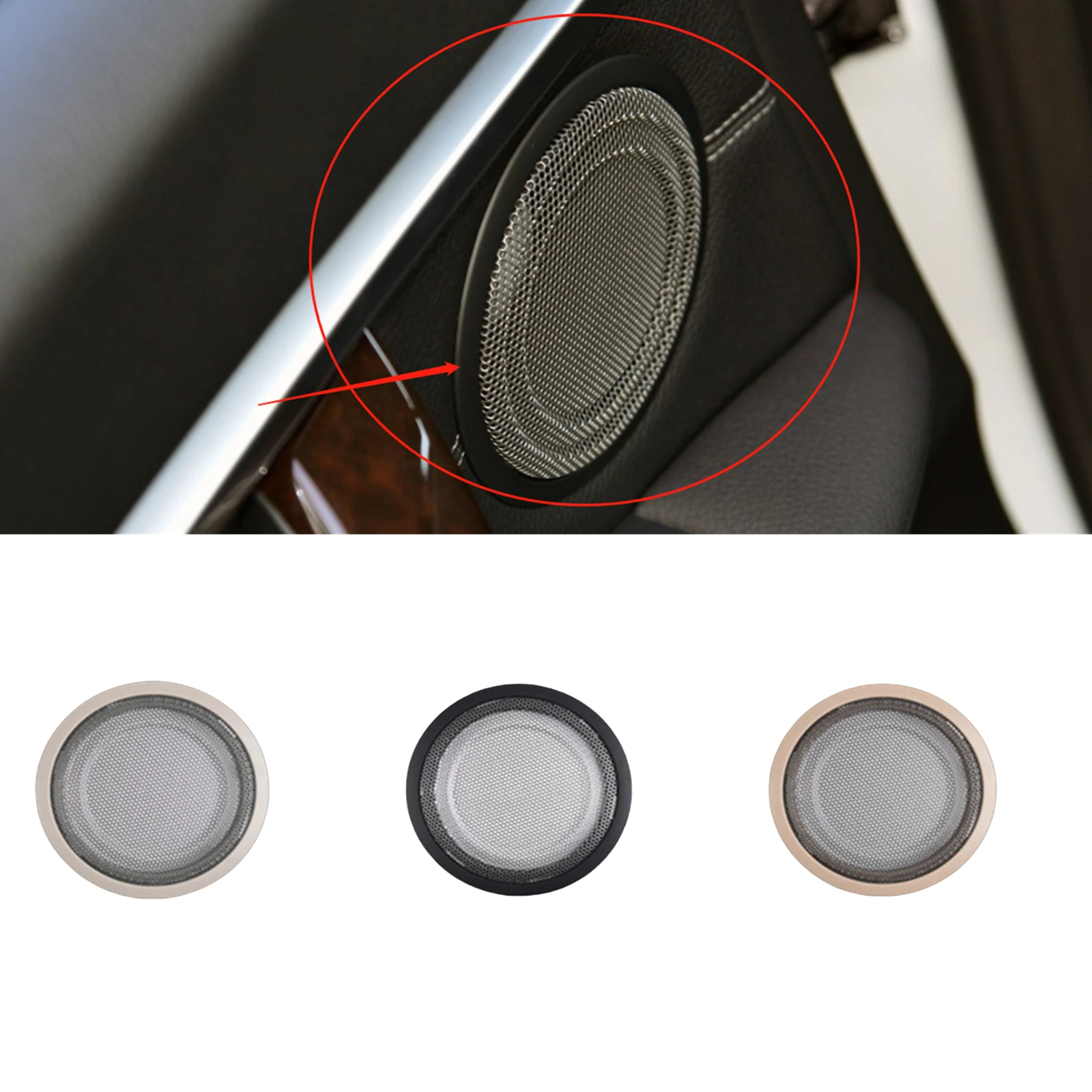 

1 шт. внутренняя крышка динамика твитера заднего двери для BMW F30 F31 F80 F22 F23 F87 F32 F33 F36 усовершенствованная версия