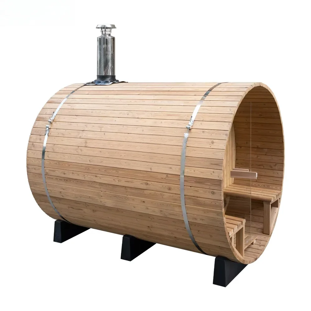 

A Garden Outdoor Bathroom Traditional Wooden Sauna