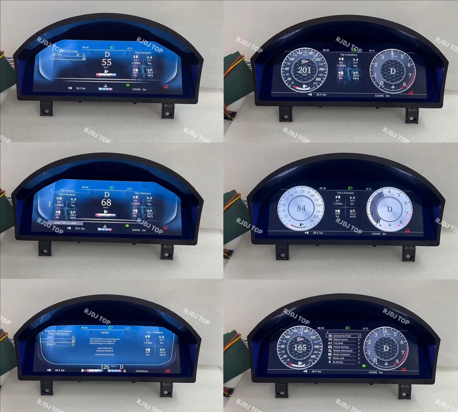 

For Land Rover Range Rover Sport L320 & Discovery 3 LR3 2004 - 2009 Car Digital Cluster LCD Dashboard Cockpit Virtual Instrument