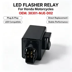 Motorcycle Accessories LED Flashing Relay Fit For Honda CB500X CB500F CB650 CB650F CBR500 CBR500R CBR650 CBR650F 38301-MJE-D02