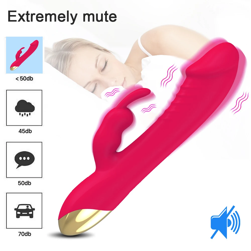 Dildo-Vibratoren für Frauen mit Klitoris-Stimulator, 2-in-1, Klitoris, Vaginal-Anal-Massagegerät, Sexspielzeug für Paare, Erwachsene, gut ab 18