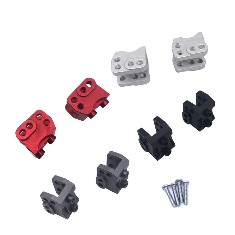 2 stücke cnc aluminium vorne hinten unteres Stoßdämpfer gestänge für rc 1/10 rock auto axial scx10-ii 90046 90047 ar44 achse, rot