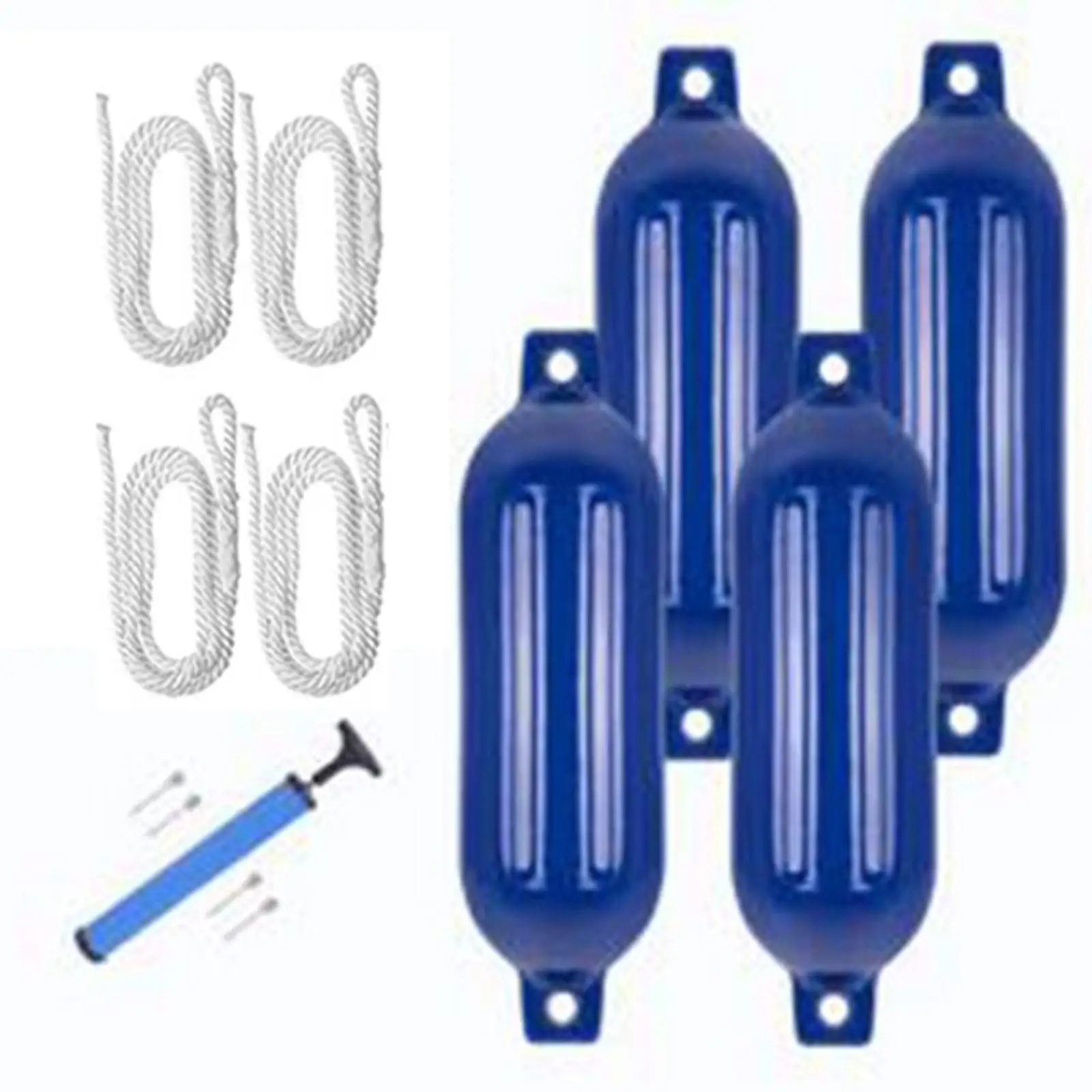 4Pcs Boat Fenders Inflatable Boat Fenders Accessories Use to Bass Boats Sport