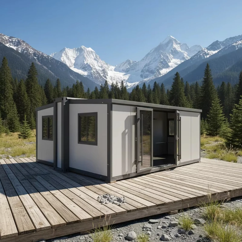 Camp Accommodation Yugong Foldable Expandable Container House Portable Prefab Dormitory for Mine Site Worker Living Quarter
