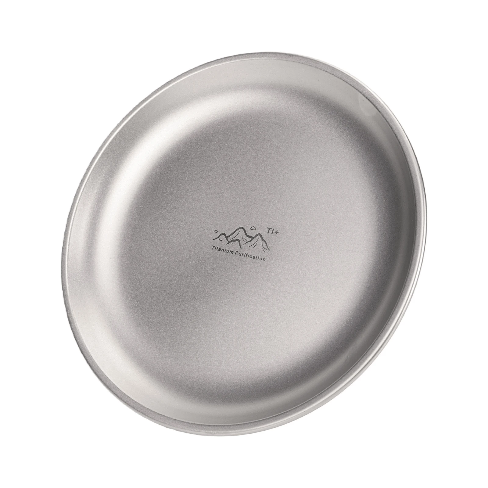 Titanium Purification Plate Travel Tableware Stackable Lightweight Dinnerware Outdoor Fruit Salad Plate Creative Home Dish Plate