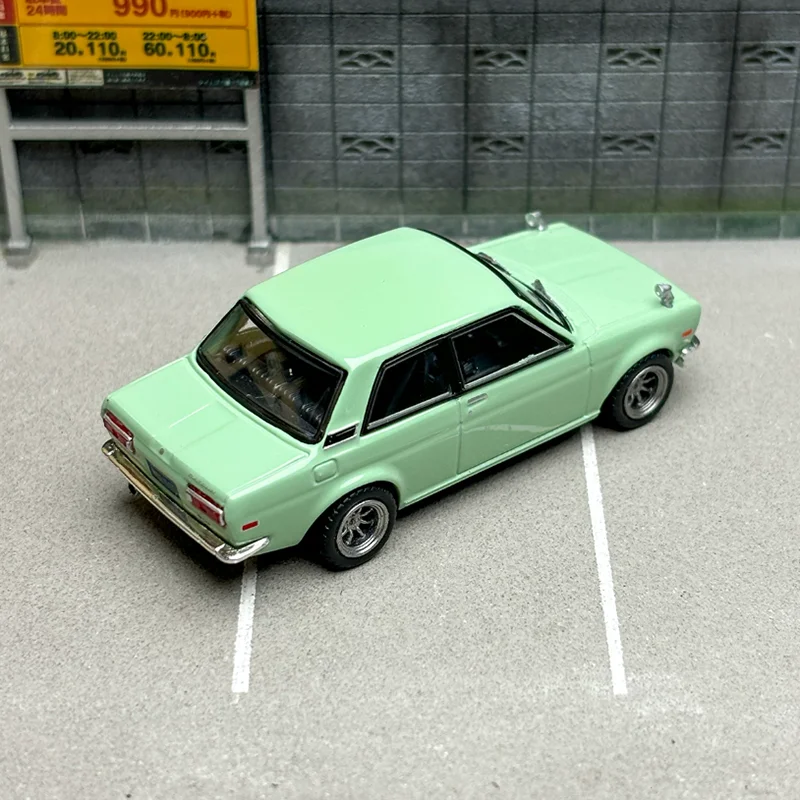 TW Diecast 1:64 Scale Datsun 510 Alloy Simulation Car Model Collection Decoration Holiday Gift Static Display