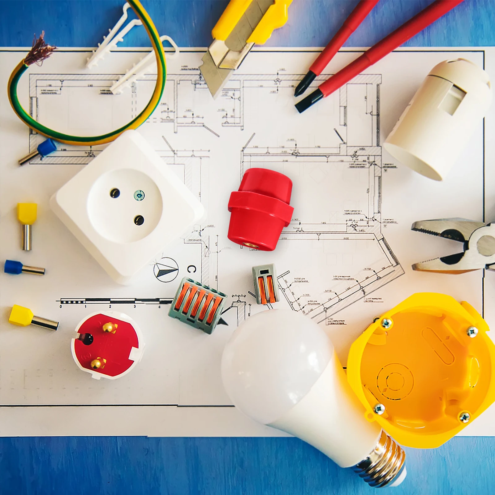 

Insulated Wiring Connectors Cable Joint Assembly Heavy duty Electrical Terminals Insulator Splice Solutions