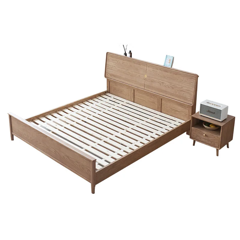 

Solid wood bed