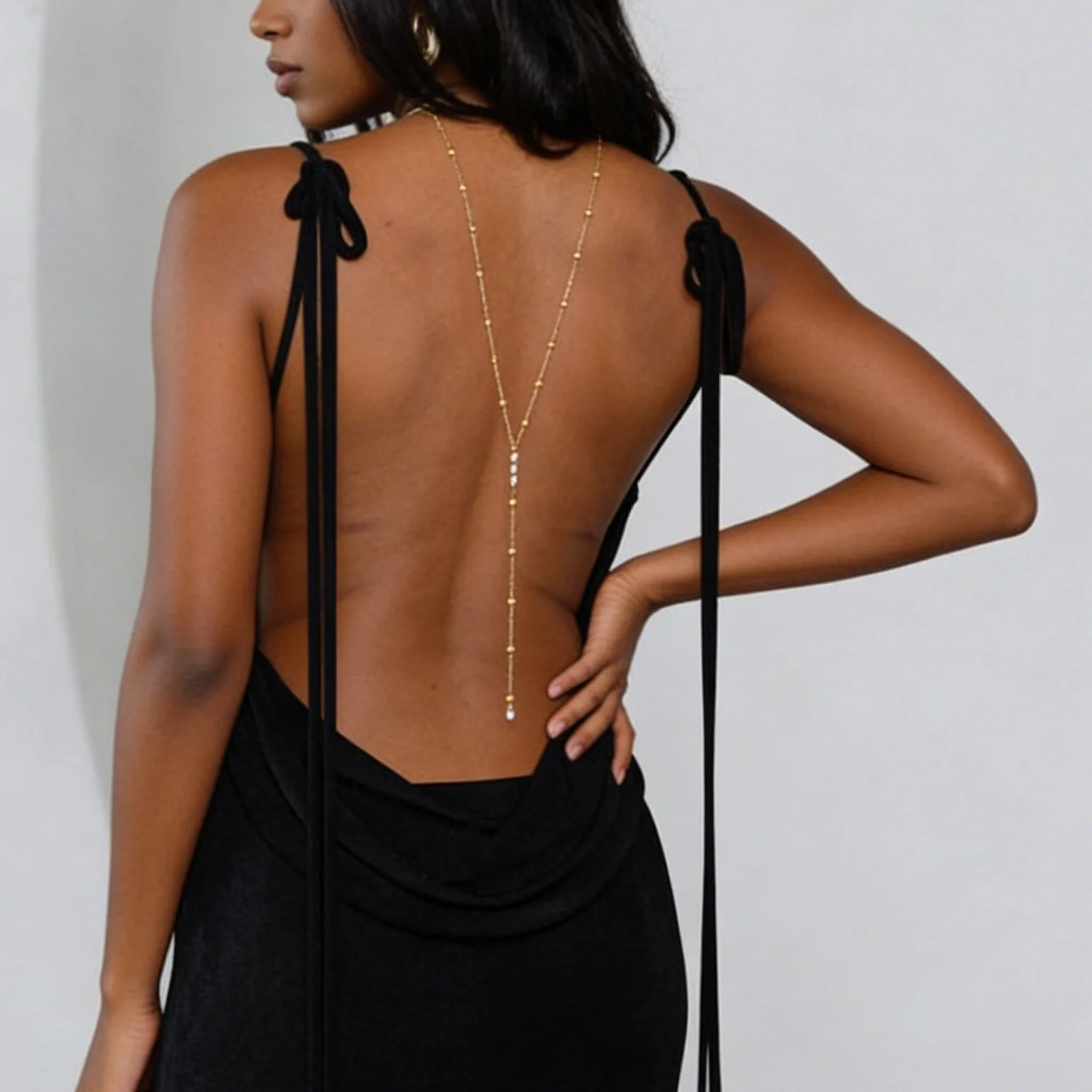Retro Uzun Bağlantılı Zincir K - Body Jewelry Dress incelemesi ve fiyatı