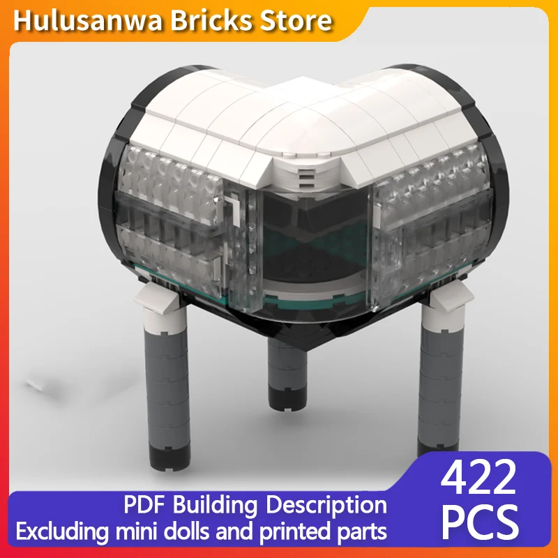 

Популярный конструктор MOC: Модульный набор для сборки с технологией стеклянных отсеков, подарки на праздники, детские игрушки для сборки