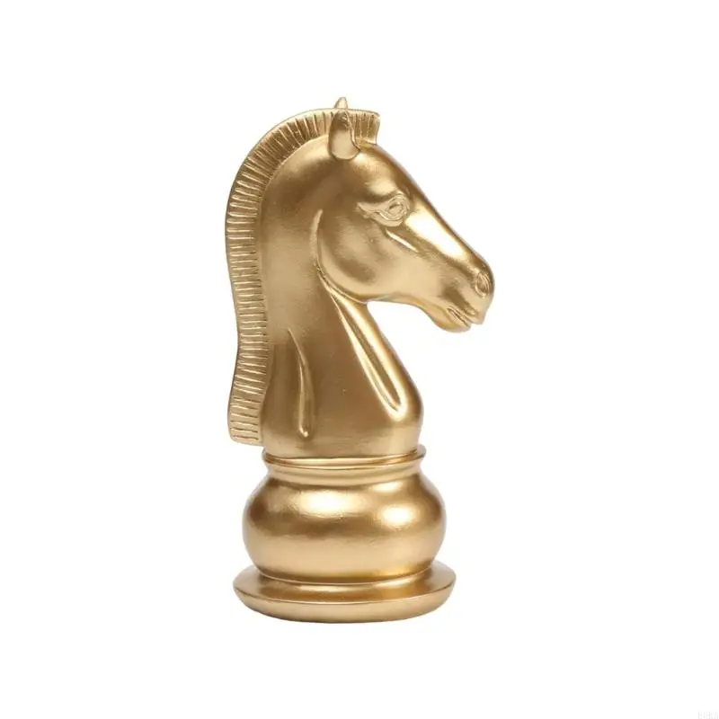   Chess Statue Decors Chess Queen Knight Statue Sculptures Collectible Figurines