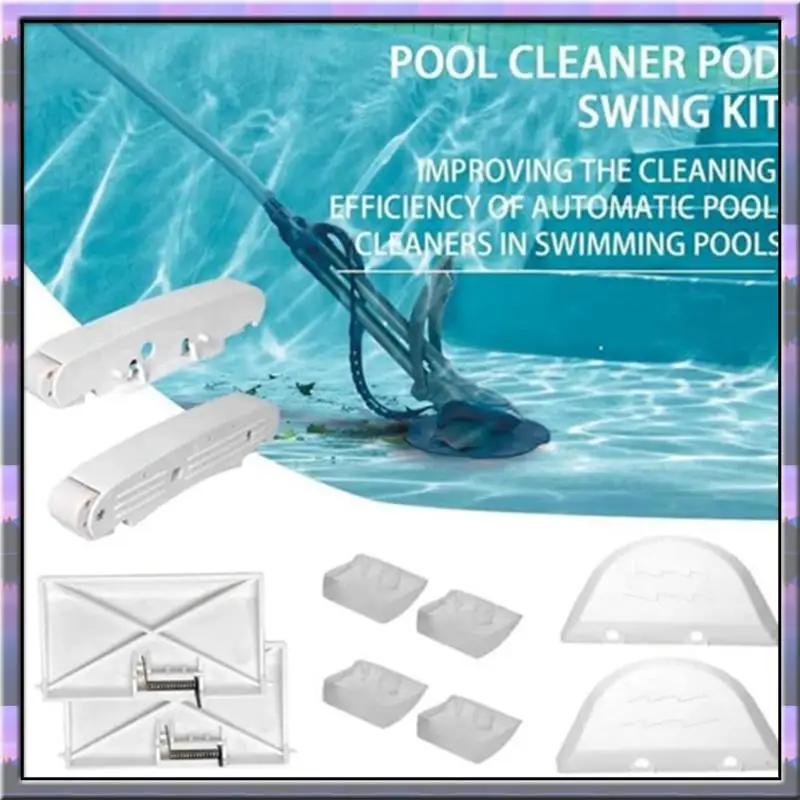 

ABJX New Pool Cleaner Part Kit Compatible For Hayward AXV417WHP Pool Cleaner AXV604WHP Front And Rear Frame Kit (White)