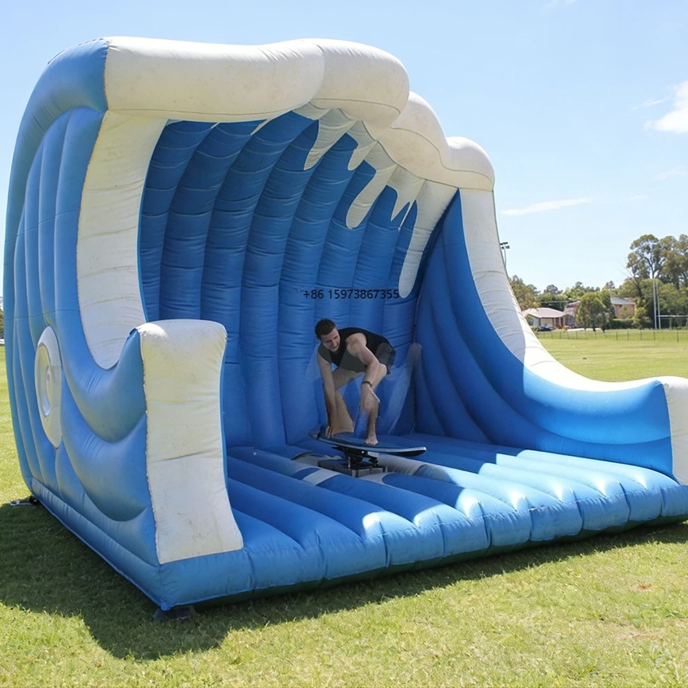 

Big wave mechanical surfboard, surfboard, inflatable sports emulator surfboard, suitable for beach parties and events