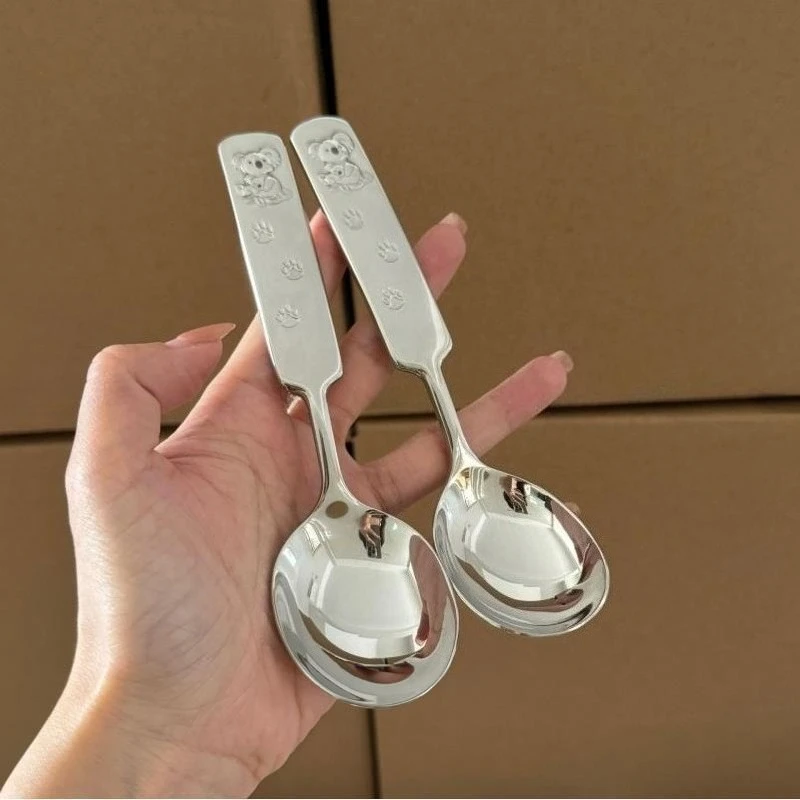 

Ужинная ложка из нержавеющей стали 304, десертные ложки для мороженого, ресторанная посуда, ложки для супа, кухонная ложка для питья кофе