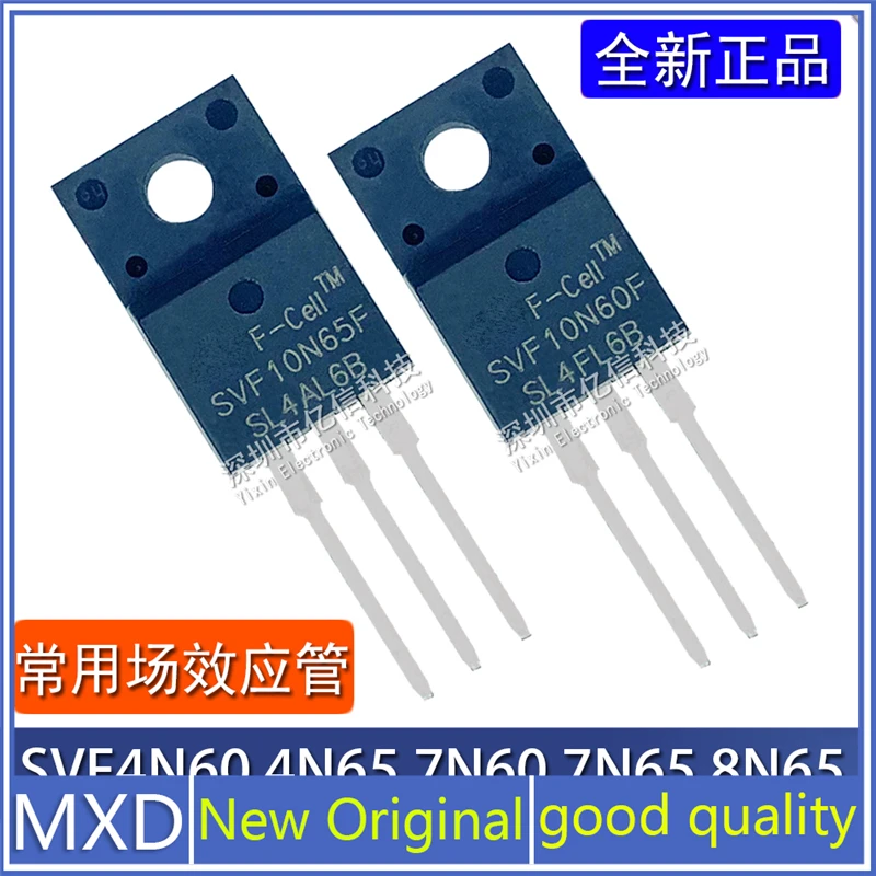 5Pcs/Lot New Original FET SVF10N65F MDF10N65B TSF10N65M TF10N65 10A650V MOSFET LED Triode In Stock