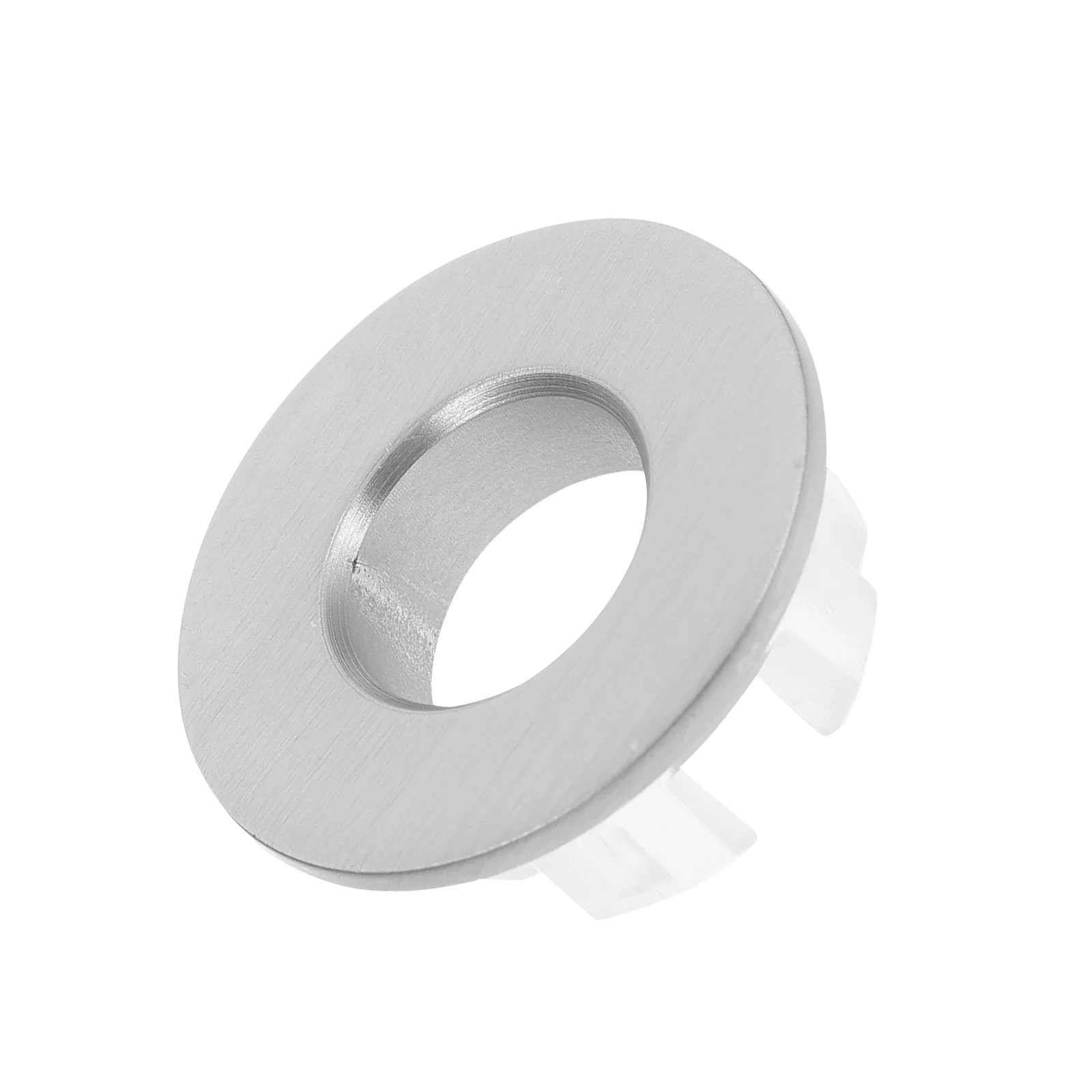 

Sink Overflow Hole Cover Round Trim Ring for Bathroom Basin Overflow Drain Protection Easy Install No Tools Needed Home Hotel