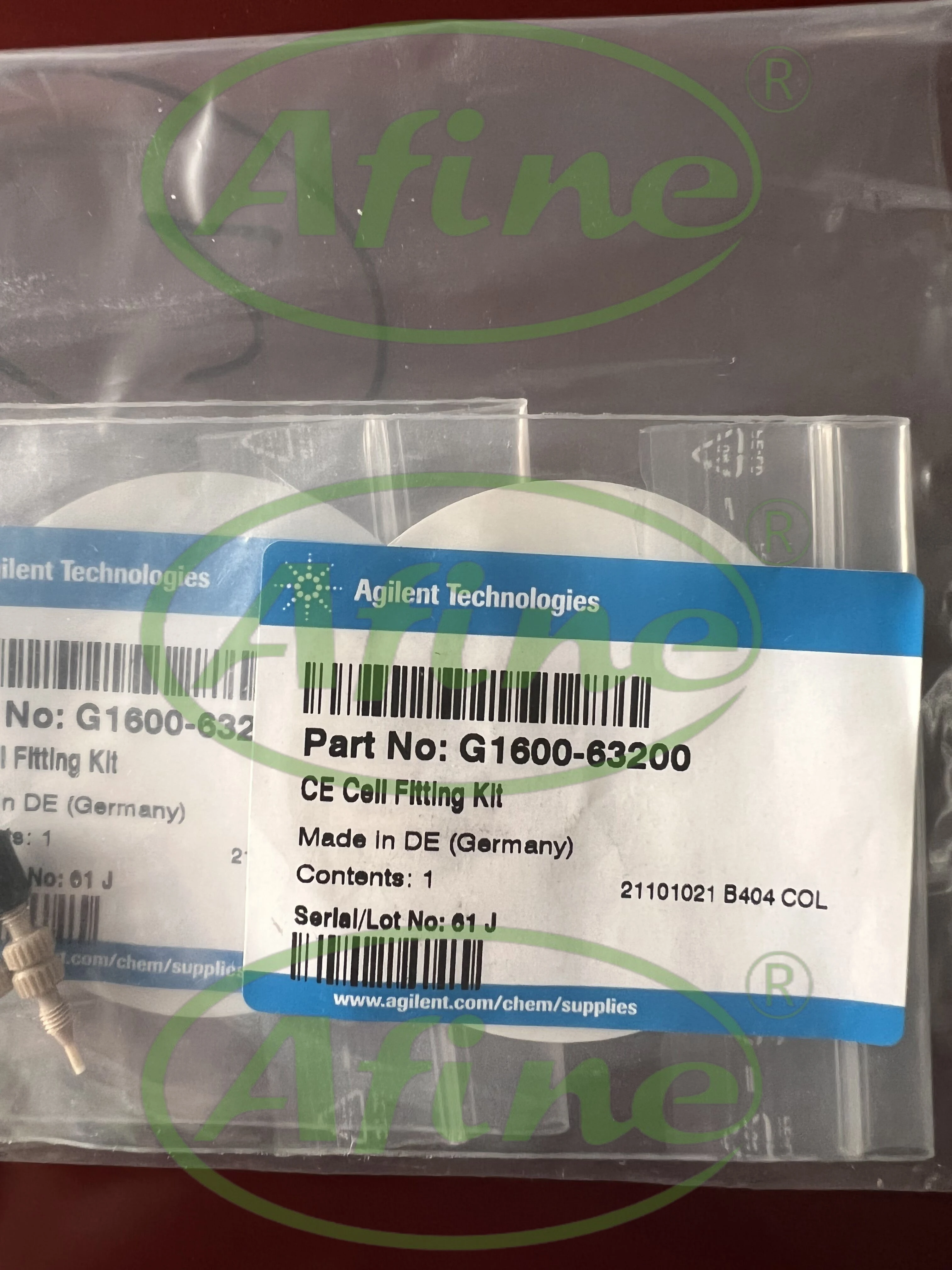 

AFINE Agilent G1600-63200 Fitting Kit for CE High Sensitivity Cell