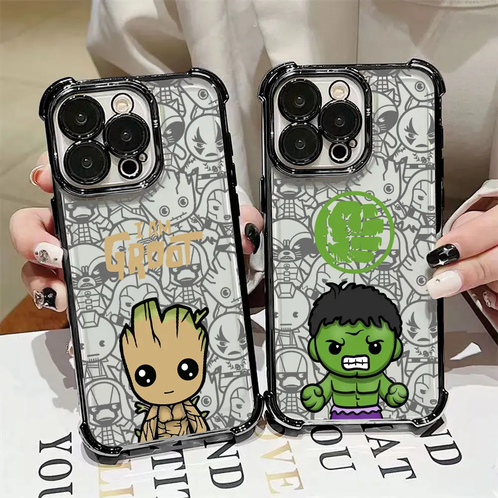 

Avengers Groot The Hulk Case For Samsung Galaxy A57 A37 A17 A07 A56 A16 A26 A06 A36 A55 A35 A25 A15 5G A14 A34 A52 A53 A54 Cover
