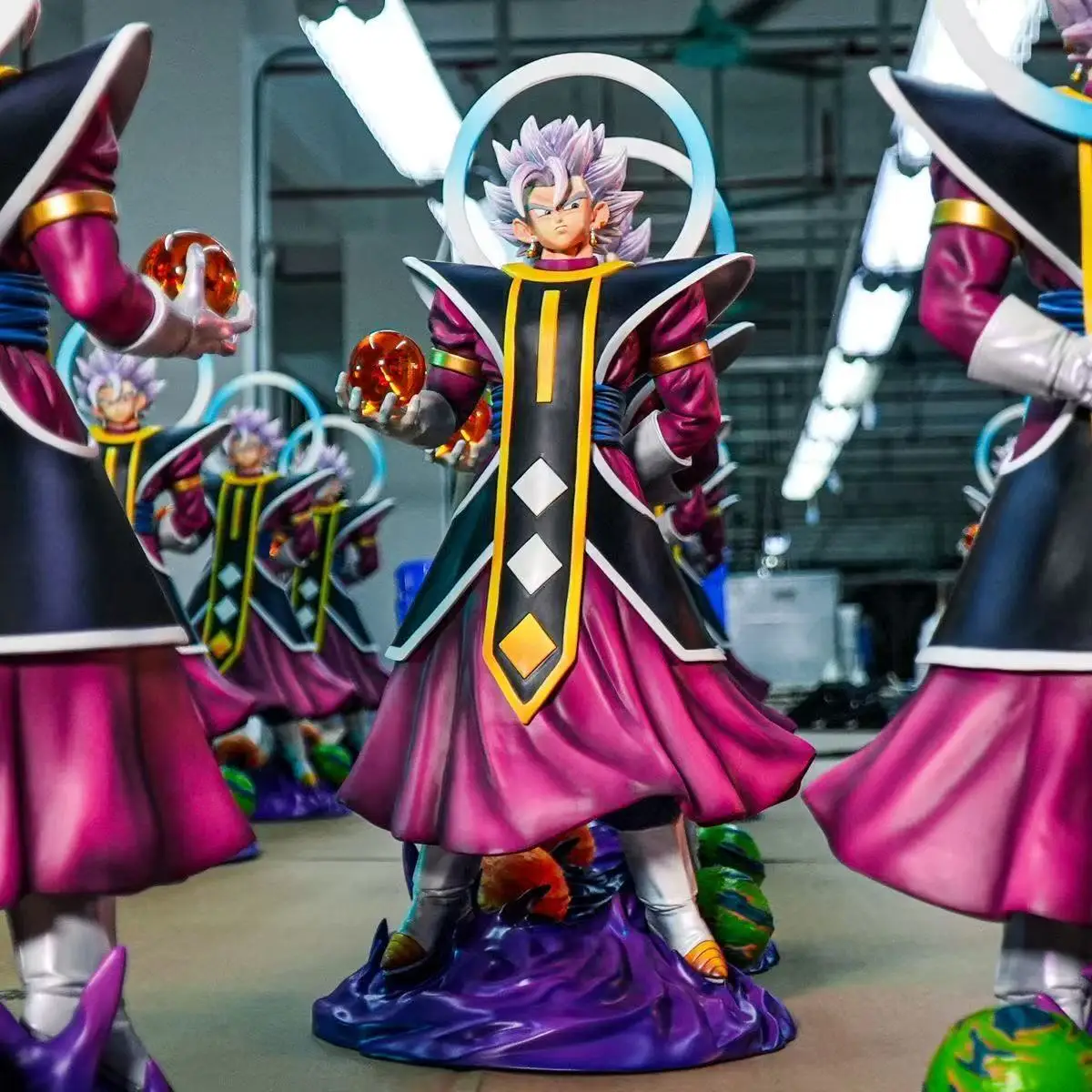 Jt Statue Dragon Ball Z Vegetto Grand Priest Figure Vegetto Pvc Action Figures Collection Model Toy Gifts