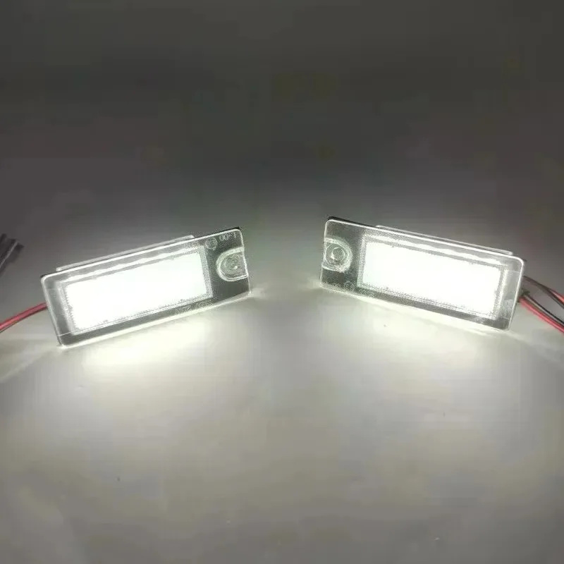 

2 Pcs for Car Styling S60 V70 XC70 S60 S80 LED License Plate Light Number Plate Light for Lamp Super Bright White