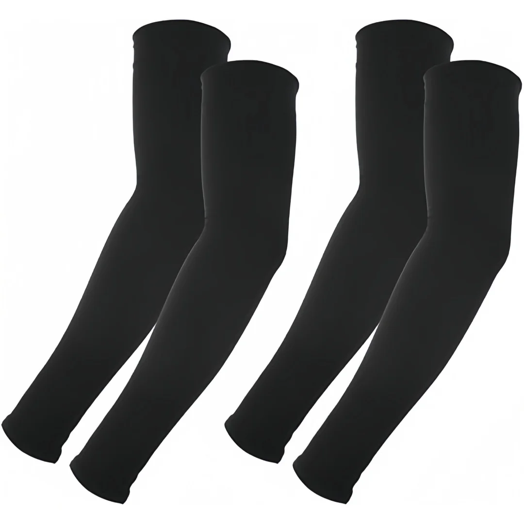 UV Sun Protection Arm Sleeves for Men Women Outdoor Sport Cooling Arm Compression Sleeves Tatto Cover Up Sleeves