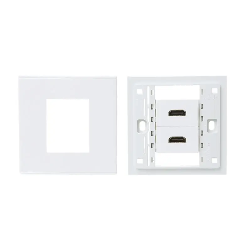 86 Type Wall Panel Socket HDMI-compatible High Definition Digital TV Network