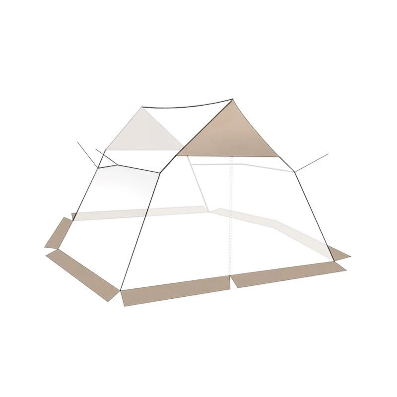 

Outdoor universal canopy mosquito net, summer exquisite camping rainproof sunscreen mosquito net