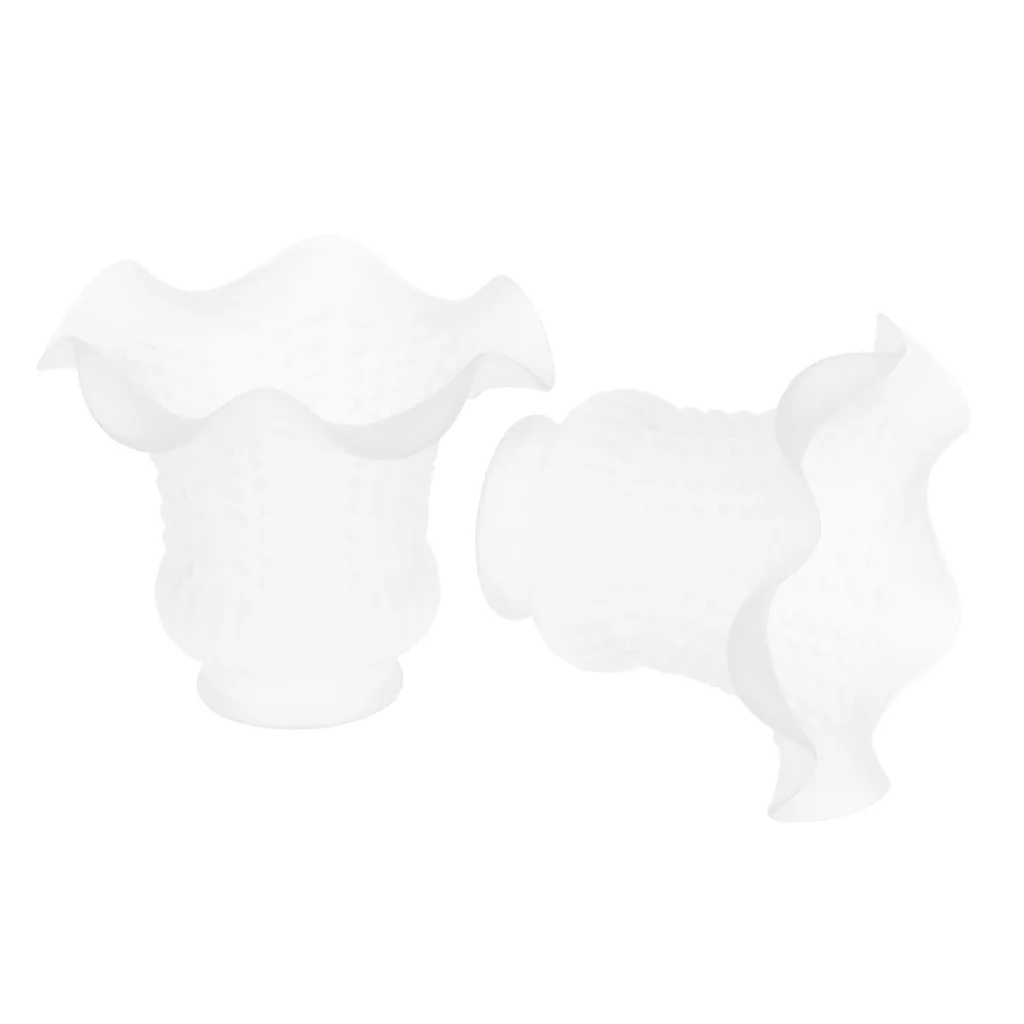 2pcs Glass Lampshade Light Lampshade for Bedroom Home Kitchen