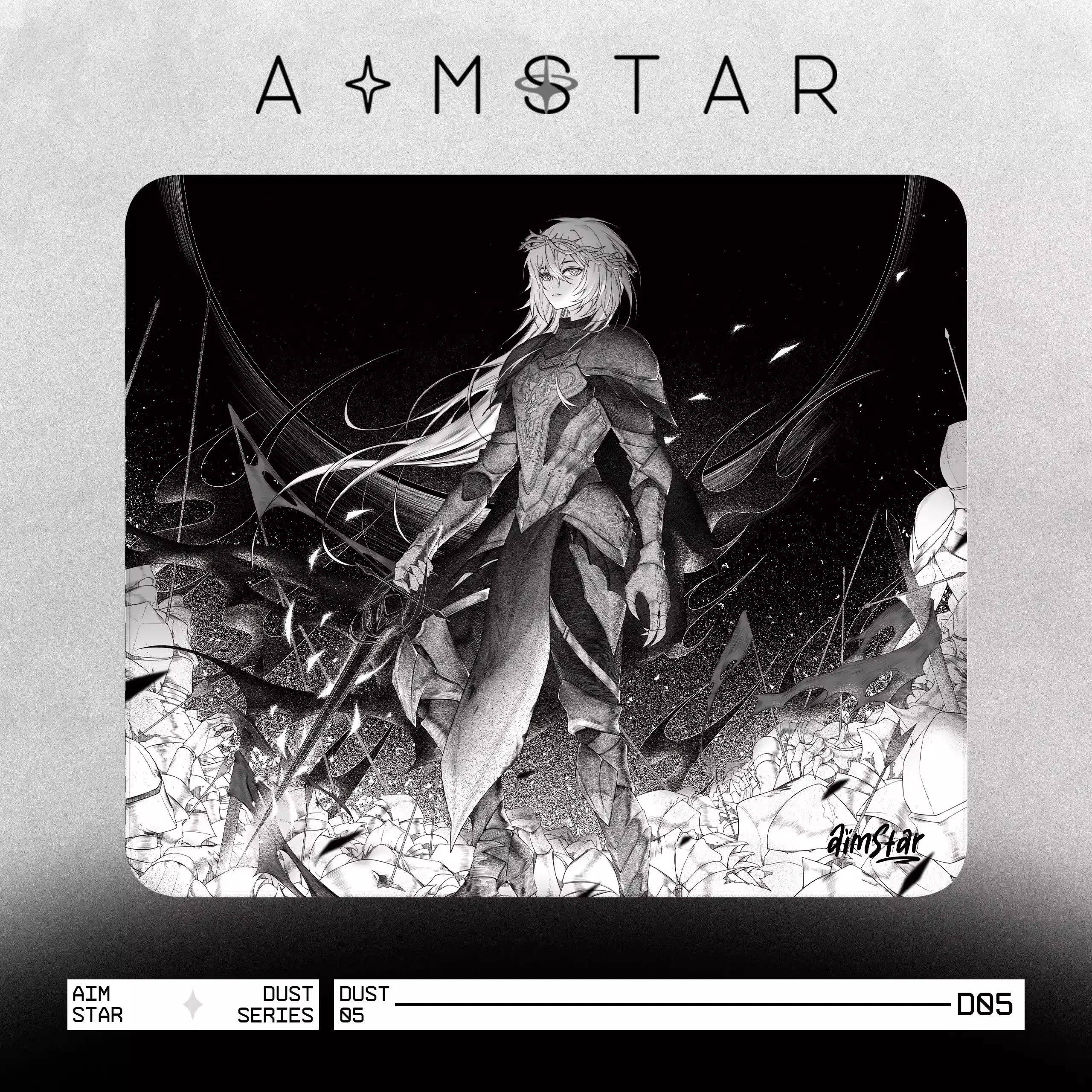 Aimstar stardust mousepad equilíbrio neutro e-sports gaming mousepad 4mm antiderrapante mouse pad acessórios de jogos mousepad