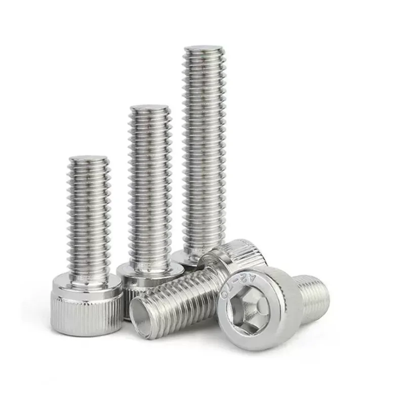10pcs 5/16-18* Inch Length 304 Stainless Steel US UNC Coarse Thread Allen Head Screw Cap Hex Hexagon Socket Bolt