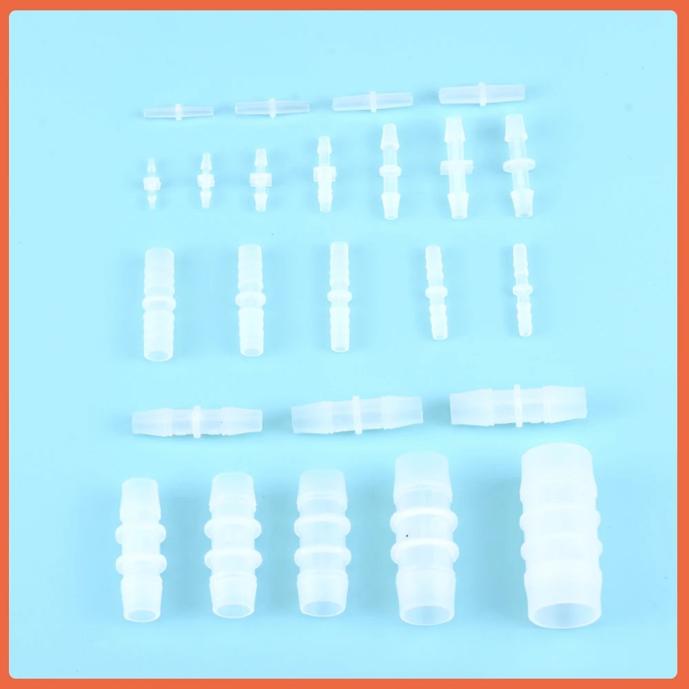 PP Pipe Fitting 1.6mm-25mm Pagoda Polypropylene Constant direct flow Hose Connecto Home Garden Aquarium Fluid Transport