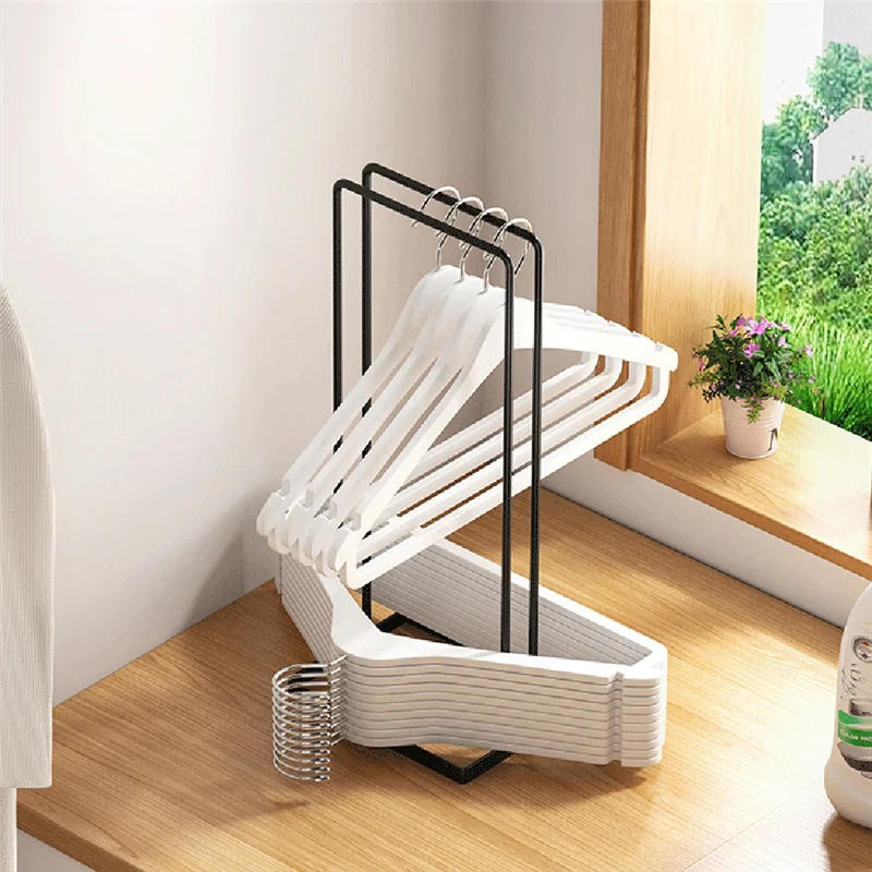 LICE-Hanger Organizer, Adjustable Metal Hanger Stacker For Adults And Children, Holding Velvet/Wire/Plastic Hangers