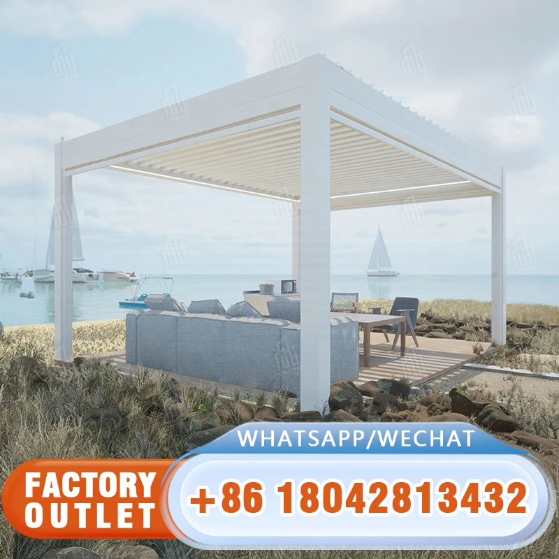 

Customizable Gazebo Pergola with Multifunctional Features for European Gardens Creative Outdoor Structure
