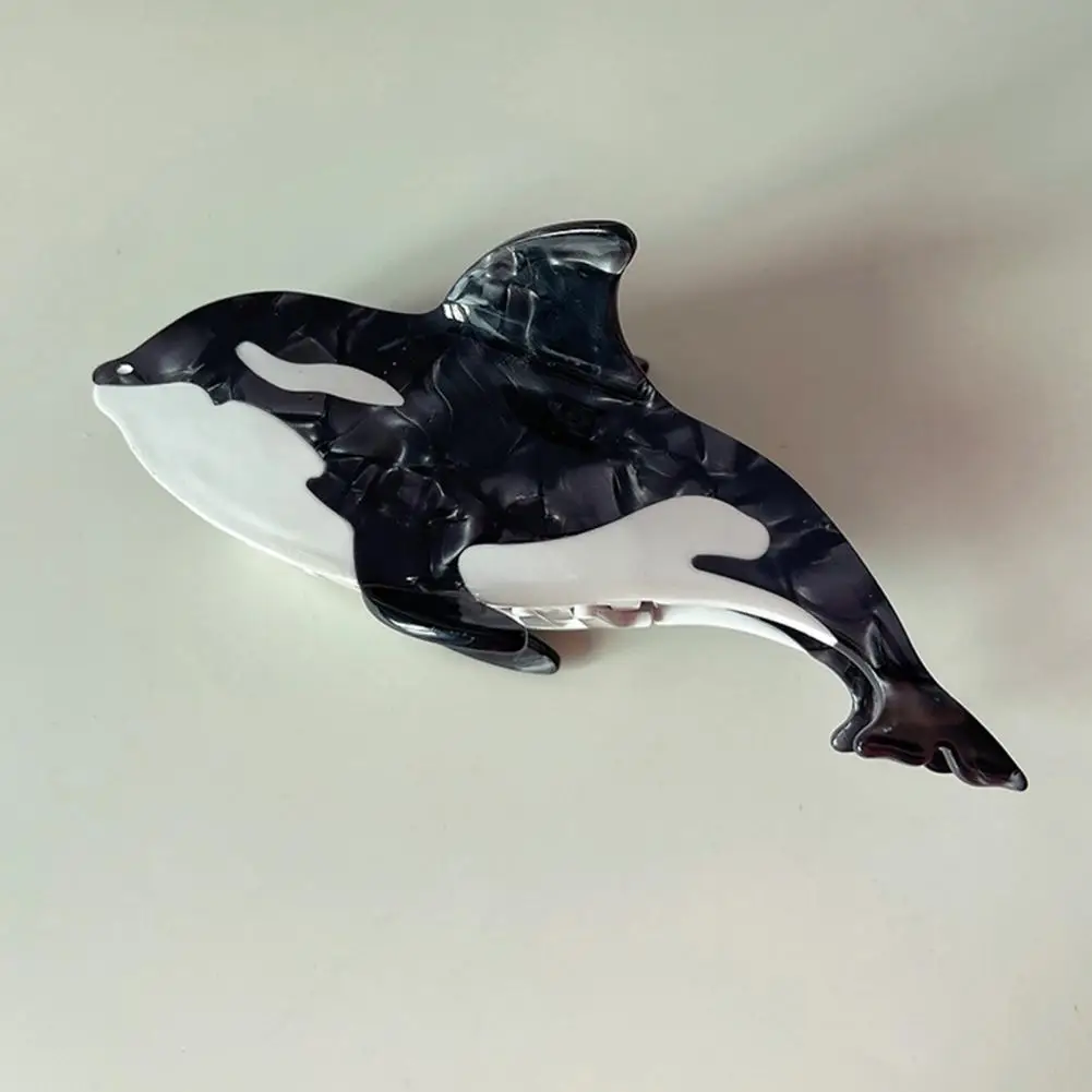 

Shark Claw Hair Clip Hair Bun Accessory Ocean Series Whale Shape Hair Claw Back Head Shark Clip for Women Stylish for Girls