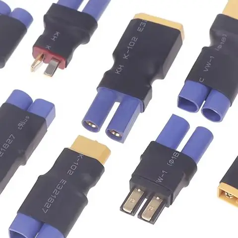 Adaptateur EC5 à XT60 XT90 T TRX Deans, connecteurs mâles et femelles, fiche banane pour contrôle de batterie RC Lipo, pièces de bricolage