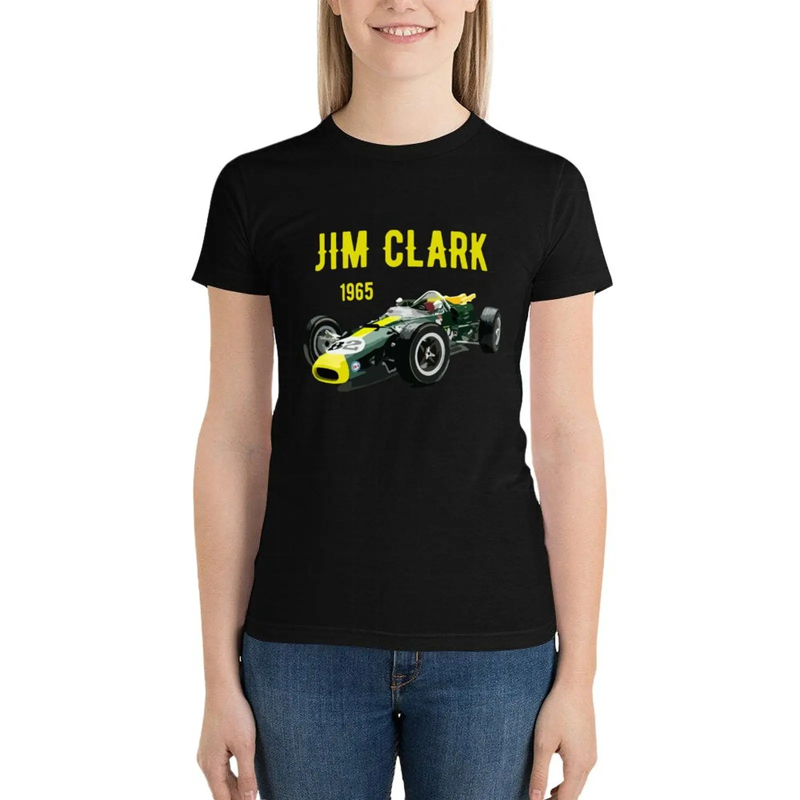 Jim Clark 1965 Lotus 38 T-Shirt shirts graphic tees lady clothes t-shirts for Women graphic tees