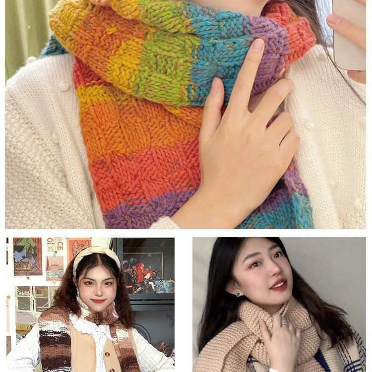 100g Yarn Acrylic Fibers DIY Knitted Scarf Doll Knitted Material Yarn Crochet Knitting